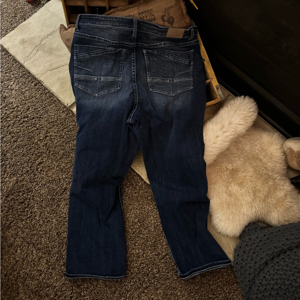 BUCKLE BKE PAYTON UNIVERSAL FIT HIGH RISE CROPPED JEAN SIZE 34. NEW WITHOUT TAGS - Picture 2 of 5